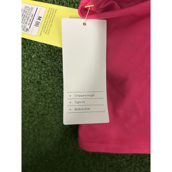 All In Motion Girls Pink Crop Tank Top Size M(8) - Picture 4 of 4